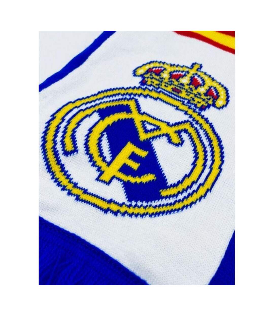 Écharpe Motif/style Recto-verso 1st Taille Unique Blanc Bleu Real Madrid CF-2