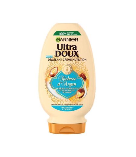Après-shampoing démélant garnier crème crème d'amande et huile d'argan du maroc - 200ml
