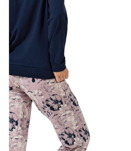 Pyjama pantalon resserré top manches longues Ocean Lisca