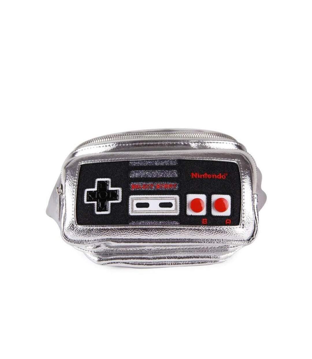 Danielle Nicole Super Mario Waist Bag (Silver/Black) (One Size)