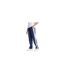Pantalon De Survêtement Motif/style Classique Adibreak Femme Bleu Indigo Sombre Adidas-1