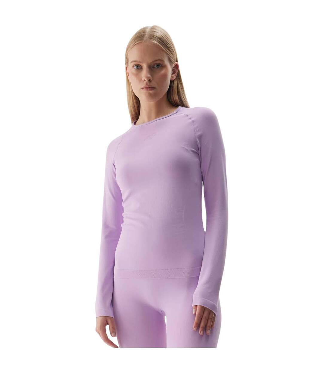 Haut Thermique F152 Femme Violet Clair 4F-1