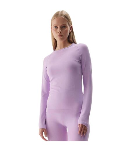Haut Thermique F152 Femme Violet Clair 4F