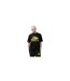 Mens Logo Boxy T-shirt Black Yellow GodMade-1