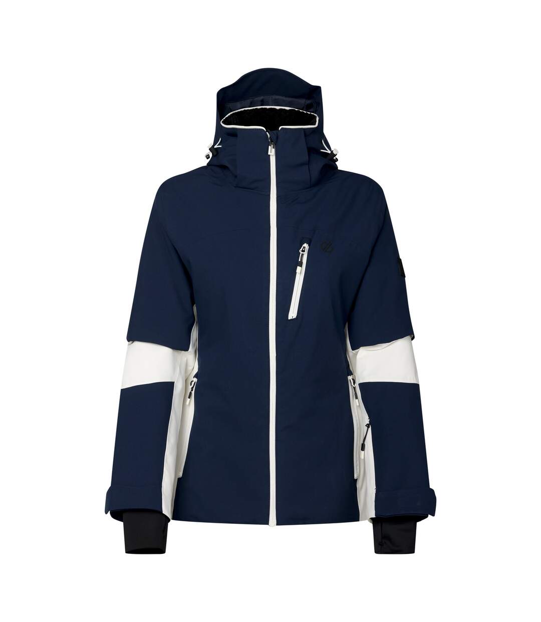 Womens/ladies Lumi Stretch Ski Jacket Navy Egret Dare 2B-2