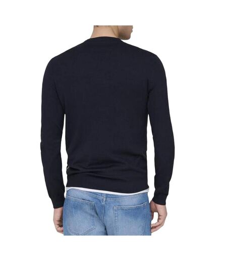 Pull marine homme only & sons life crew knit