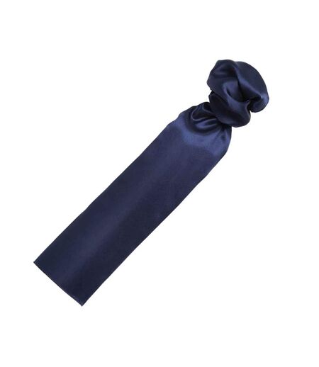 Colours plain scarf one size navy Premier
