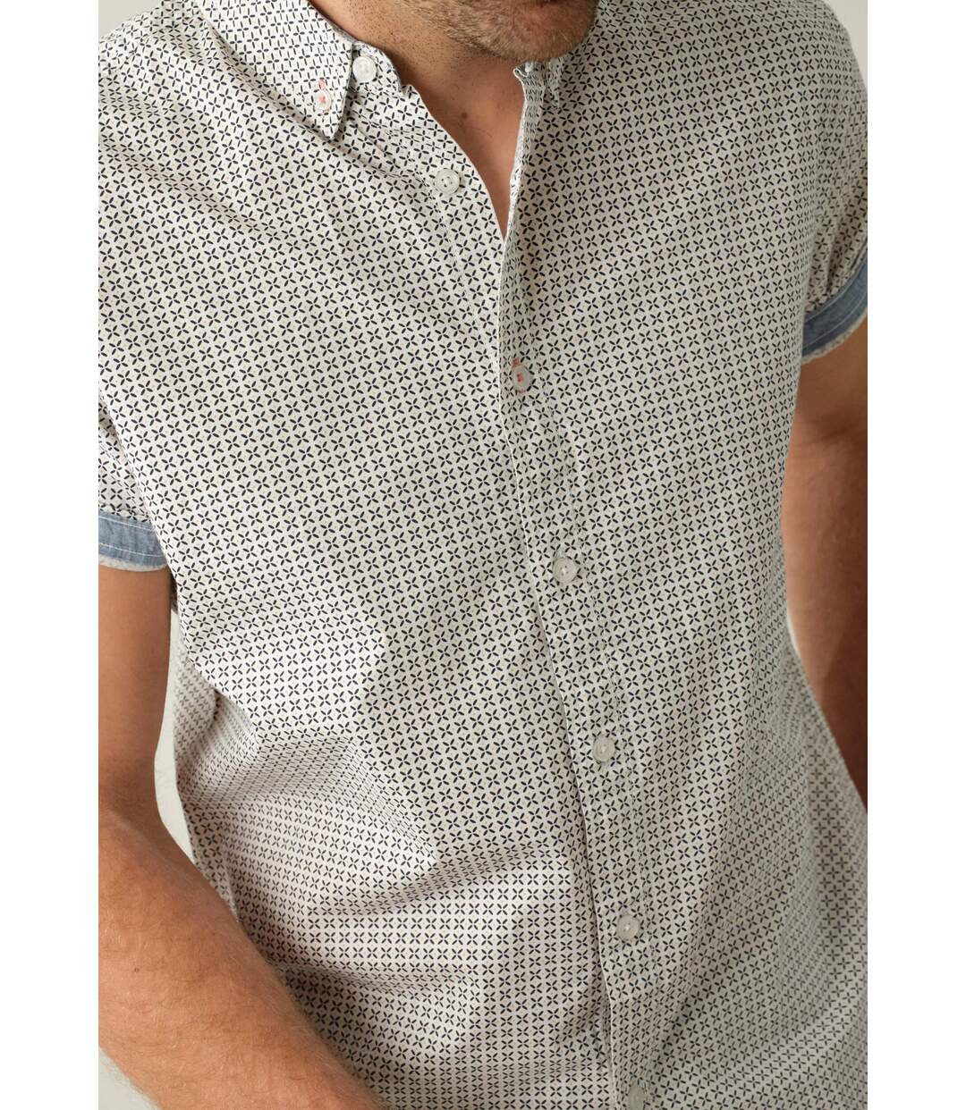 Chemise à manches courtes pour homme BOGY-3