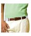 Ceinture En Simili Cuir Et Toile Homme Blanc Asquith & Fox-1