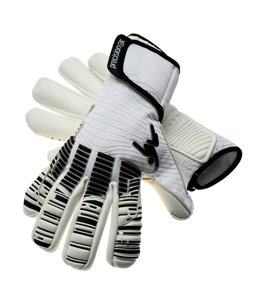 Gants de gardien de but elite 2.0 giga adulte blanc / noir Precision-2