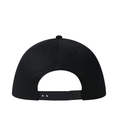 Flat Snapback Baseball Cap Black Umbro