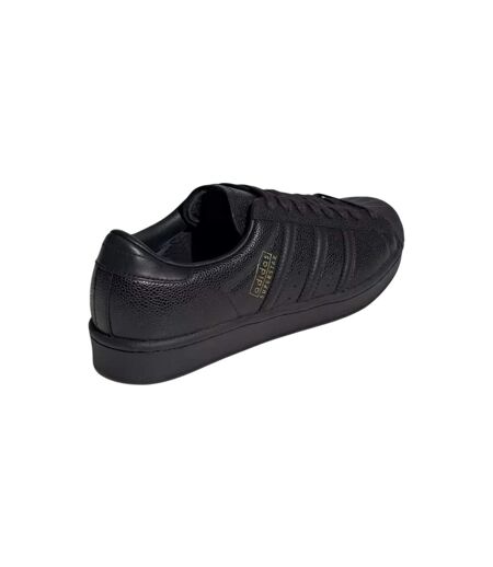 Mens Superstar V Woven Trainers Black Adidas