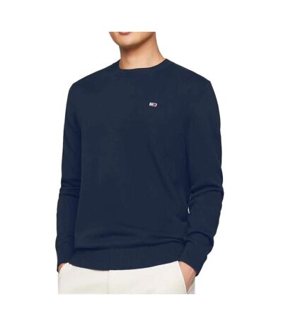Pull marine homme tommy jeans ess light - l