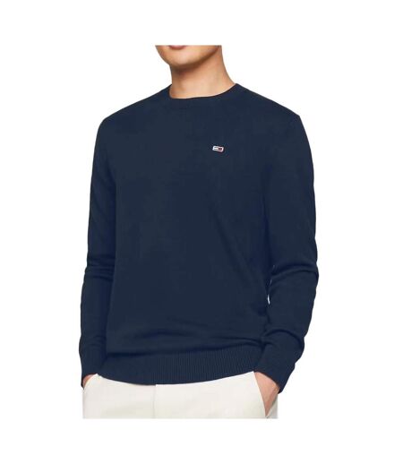Pull marine homme tommy jeans ess light - l