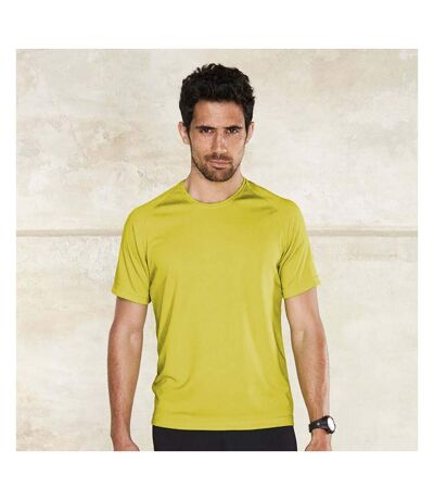T-shirt Sport Homme Jaune Fluo Kariban