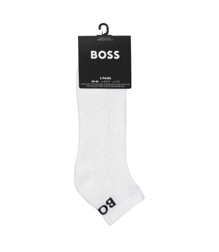 Socquettes Adulte Blanc Boss
