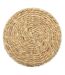 Set de table tressé design roseau Mood - Diam. 35 cm - Marron-1