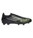 Mens F50 League Laceless Firm Ground Football Boots Black Lemon Adidas-1