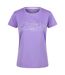 T-shirt fingal femme améthyste clair Regatta