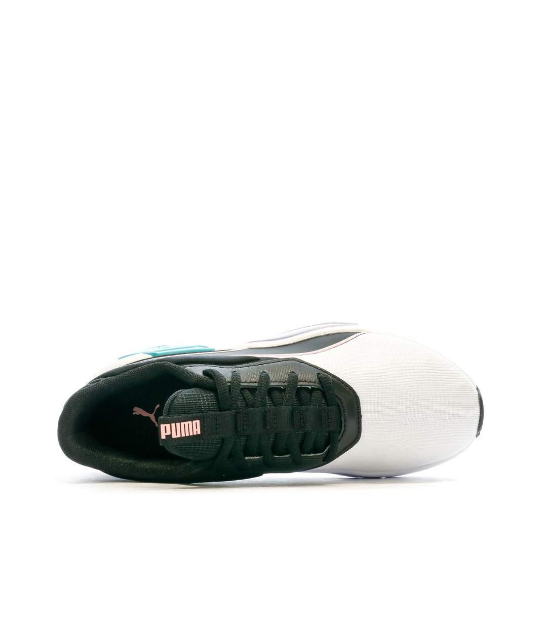 Baskets noires/blanches/bleu femme puma lex-4