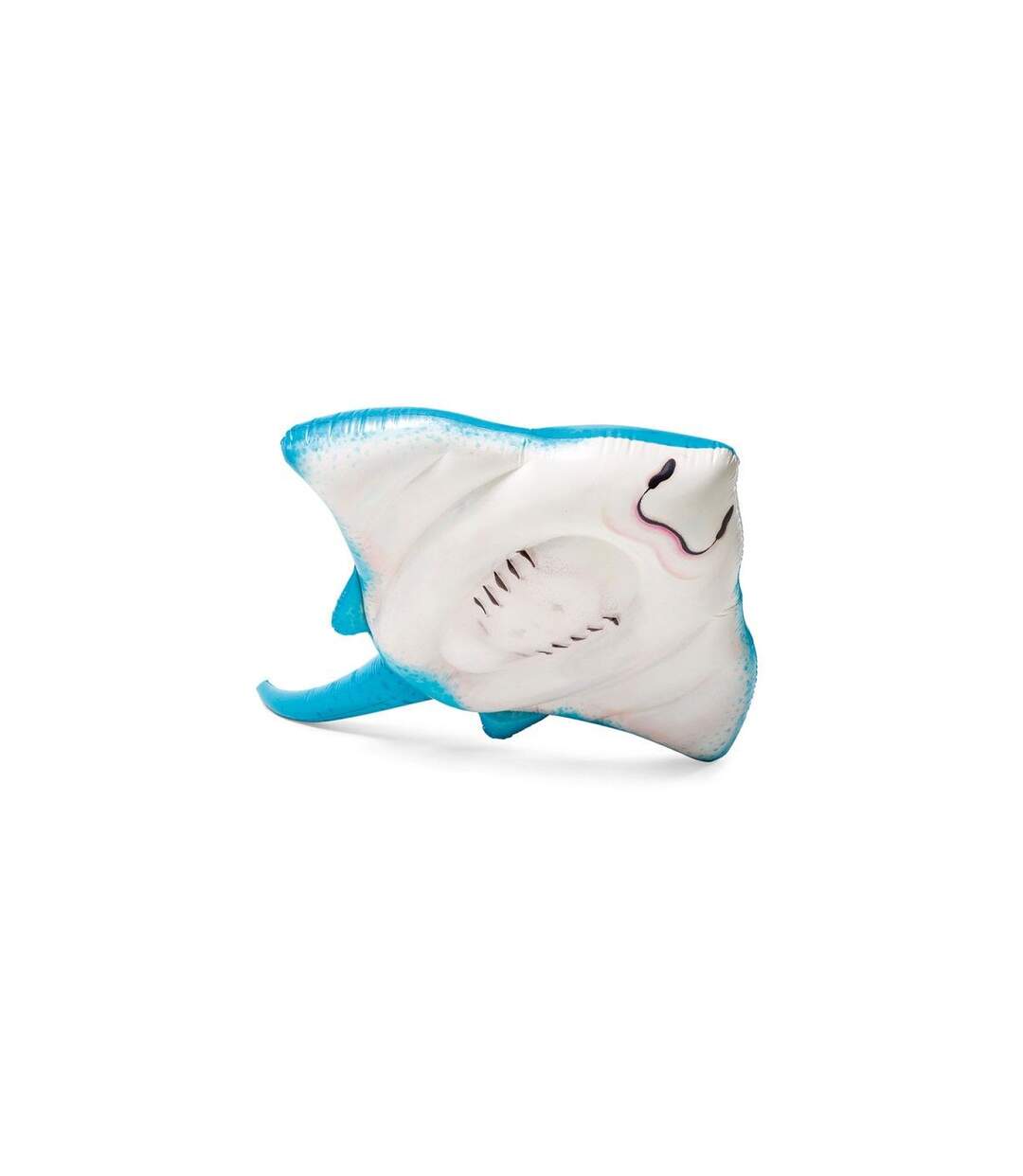 Bouée Gonflable à Chevaucher Raie Manta 185cm Bleu-3