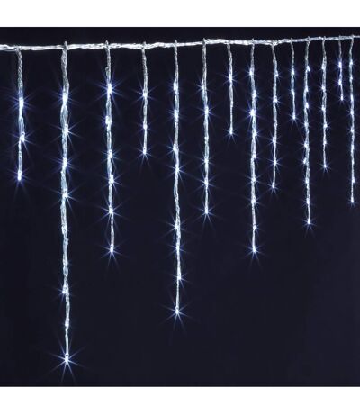Guirlande de Noël extérieure à 120 LED Xmas - L. 200 cm - Blanc froid