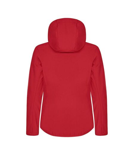 Veste Softshell Classic Femme Rouge Clique