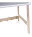 Bureau en bois enfant Douceur - L. 58 x H. 52 cm - Blanc