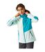 Womens/ladies Raddick Ii Waterproof Jacket Bleached Aqua Tahoe Blue Regatta-1
