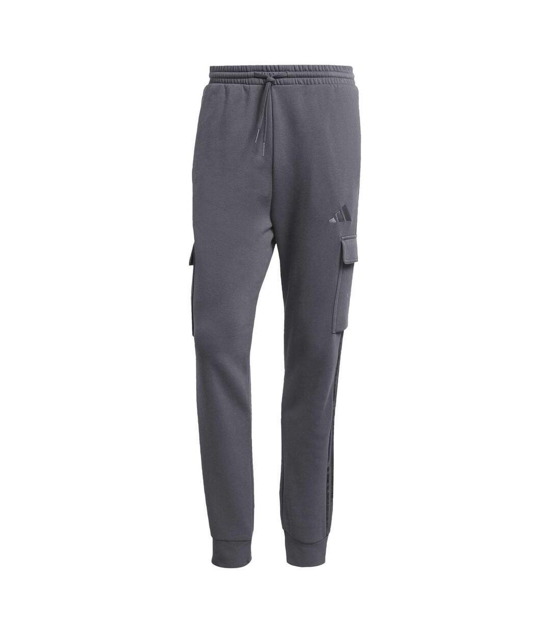Mens Slim Joggers Grey Adidas-2