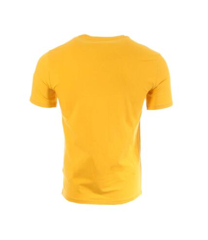 T-shirt Jaune Homme Guess Blurry - L