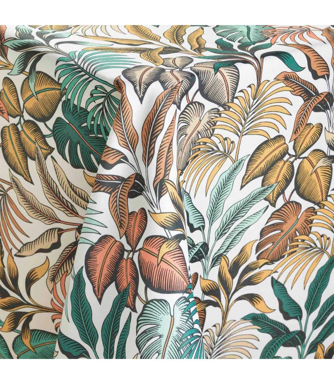 Nappe Antitache Imprimé Stylis 145x240cm Jaune-3