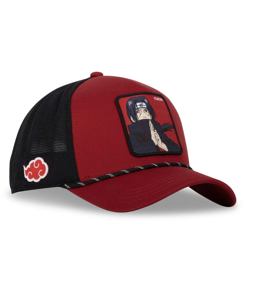 Casquette homme trucker en serge de coton Naruto Shippuden Itachi Capslab-2