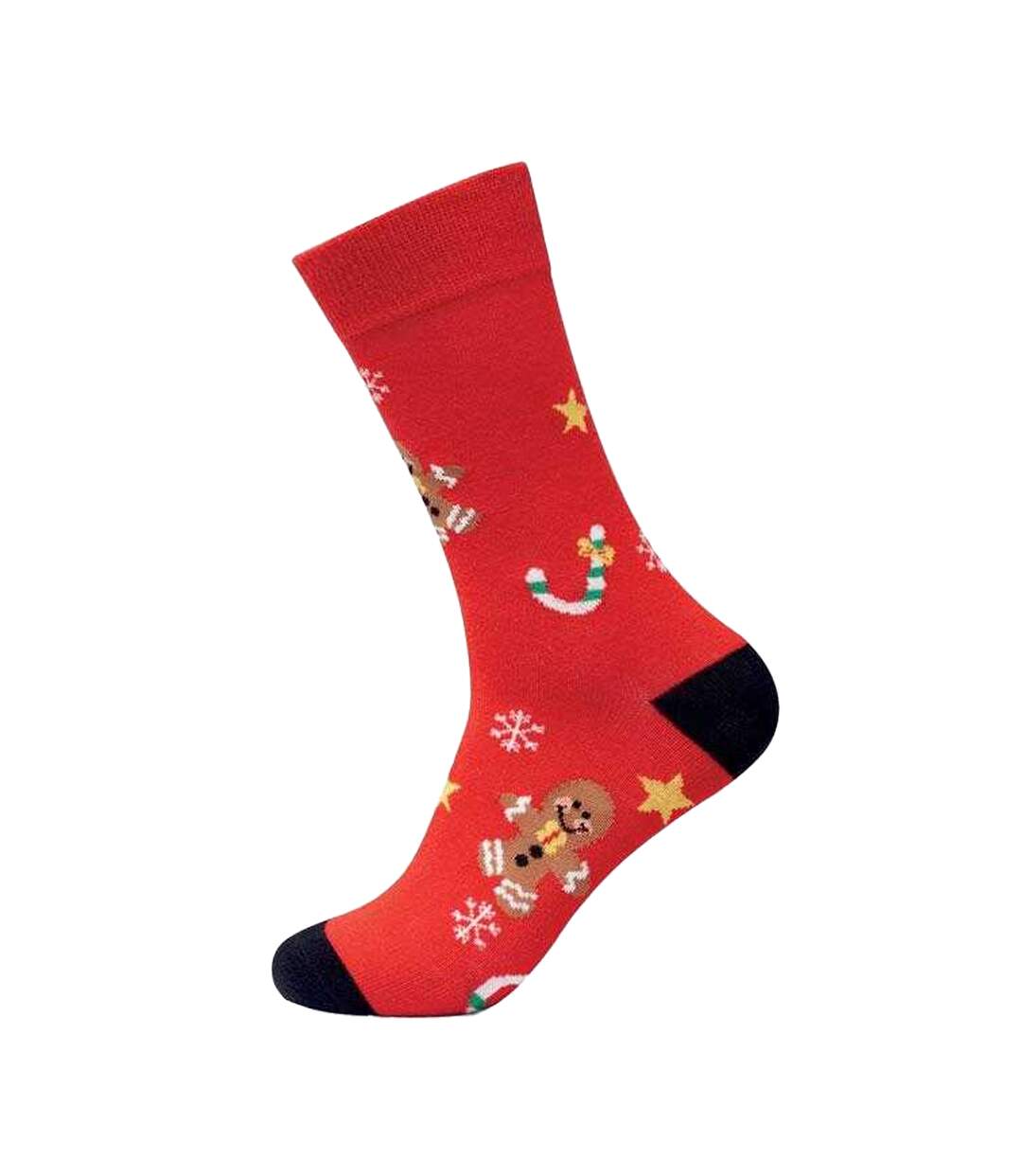 Chaussettes Motif/style Noël Adulte Rouge MidOcean-1