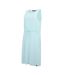 Robe Sans Manches À Taille Ajustable Motif/style À Rayures Amorie Femme Bleu Ciel Blanc À Rayures Regatta-4