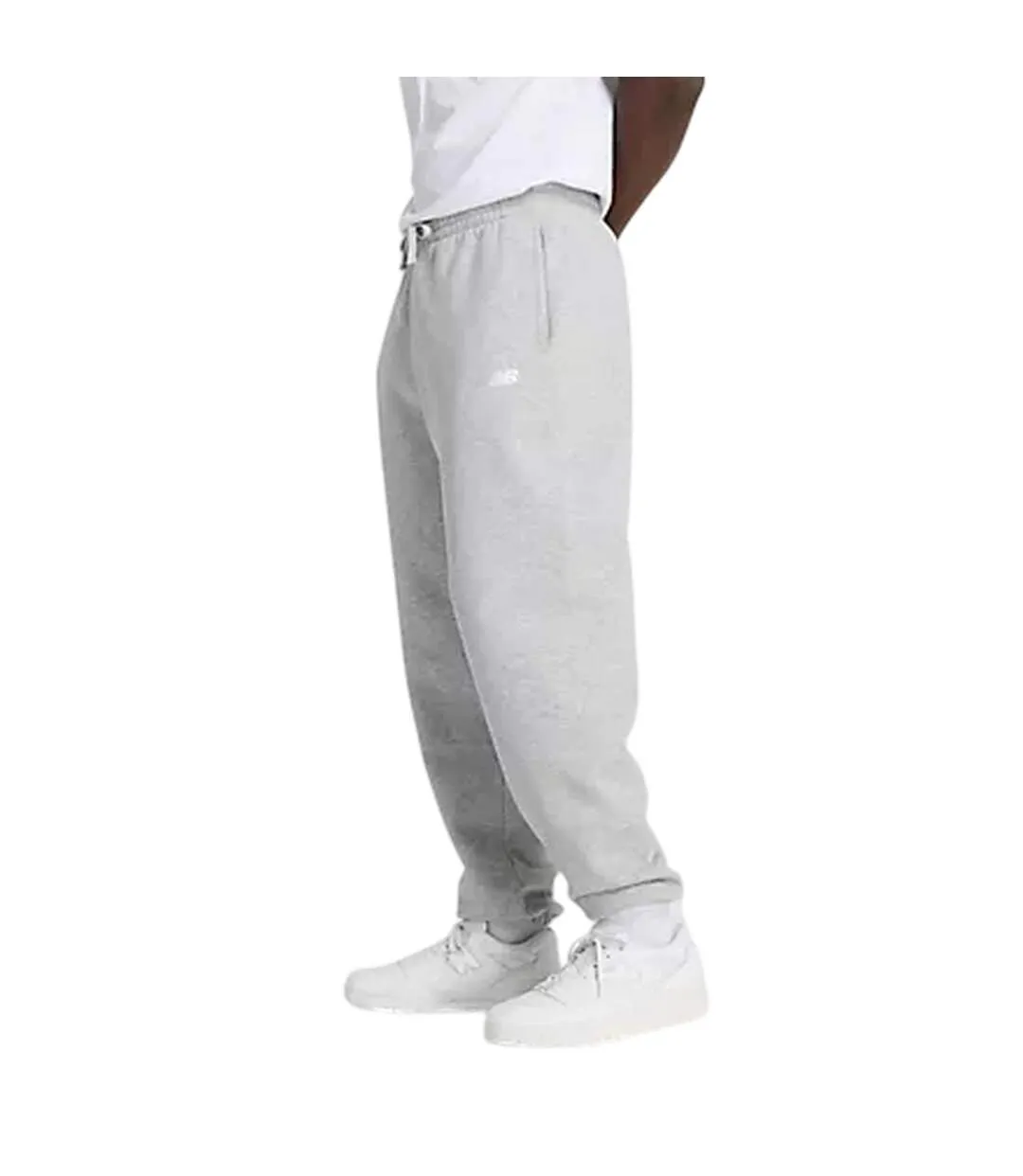 Pantalon De Jogging Motif/style Petit Logo Essentials Homme Gris New Balance-3