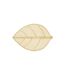 Set de Table Feuille 33x50cm Naturel-1