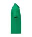 Polo Manches Courtes Homme Vert Chiné Fruit Of The Loom-3