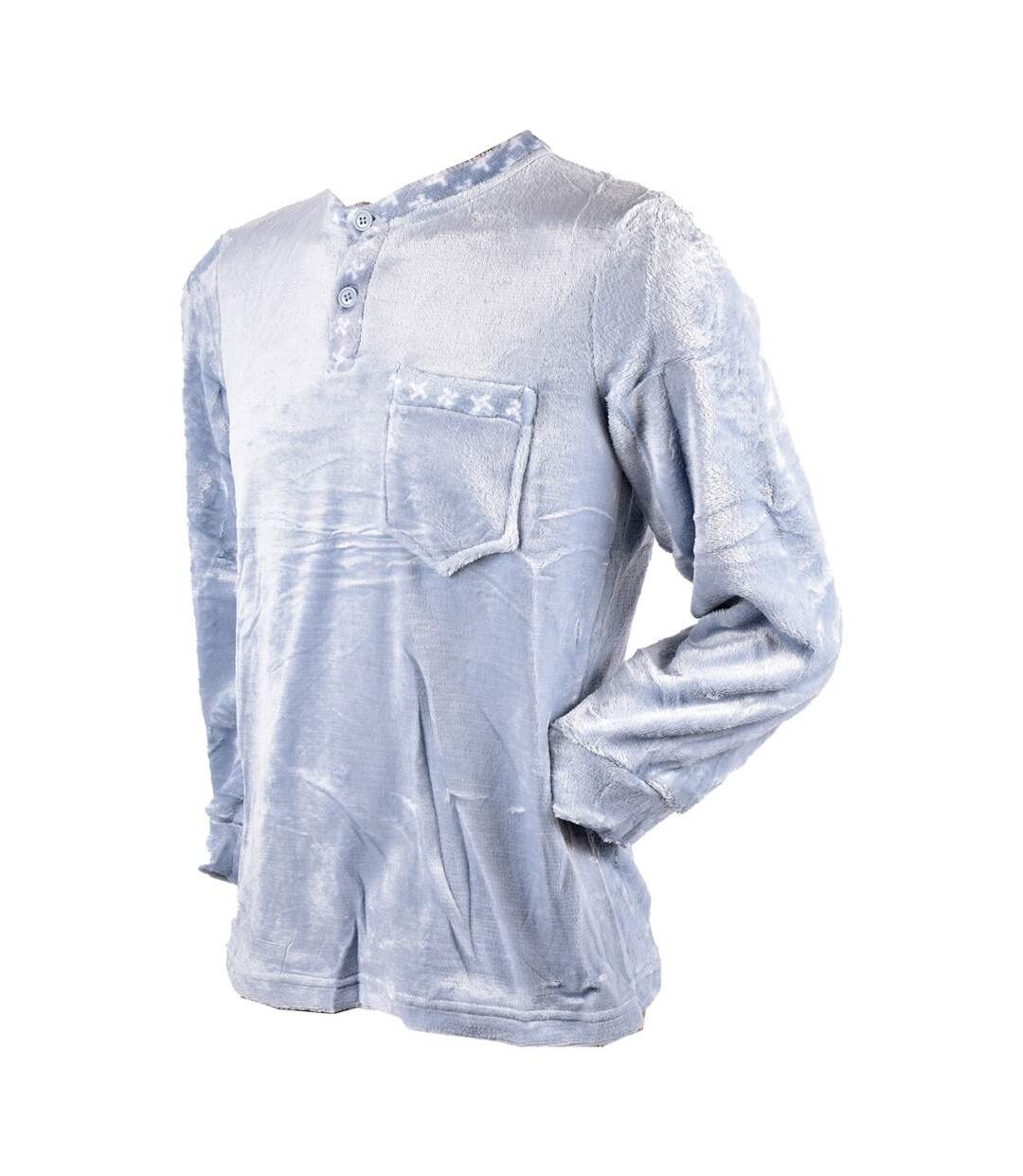 Pyjama Homme POLAIRE ECO 2540 GRIS-3