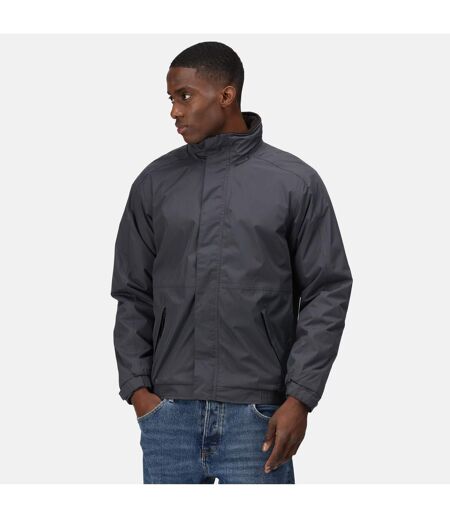 Mens Waterproof Insulated Jacket Seal Grey Black Regatta Professional