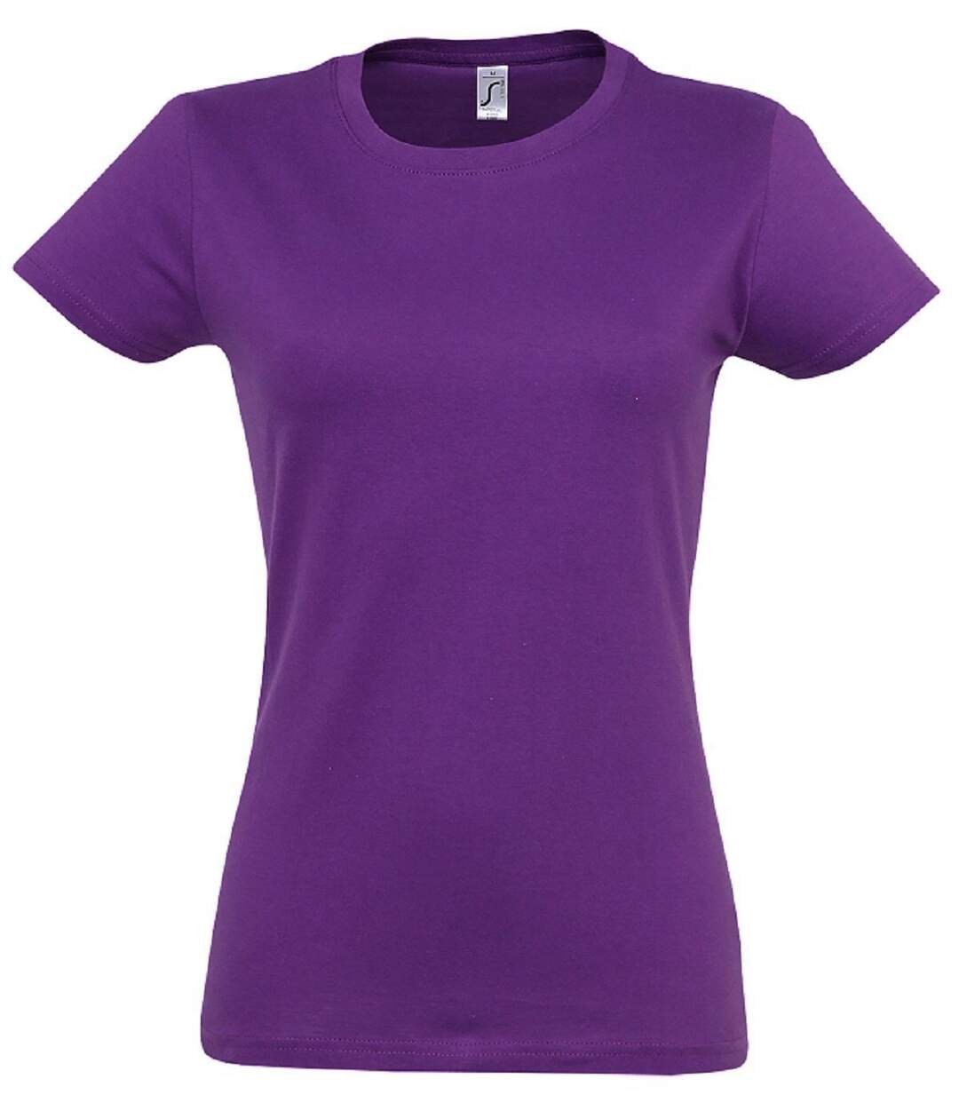 T-shirt manches courtes - Femme - 11502 - violet clair