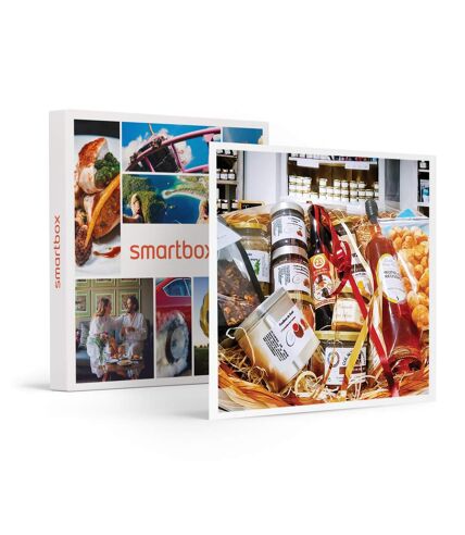 Savoureux panier garni livré à domicile - SMARTBOX - Coffret Cadeau Gastronomie