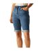 Womens/ladies erdre casual shorts true denim light blue Regatta-4