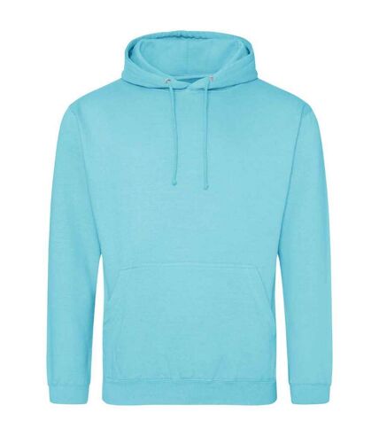 Sweat à capuche college adulte turquoise surf Awdis Awdis