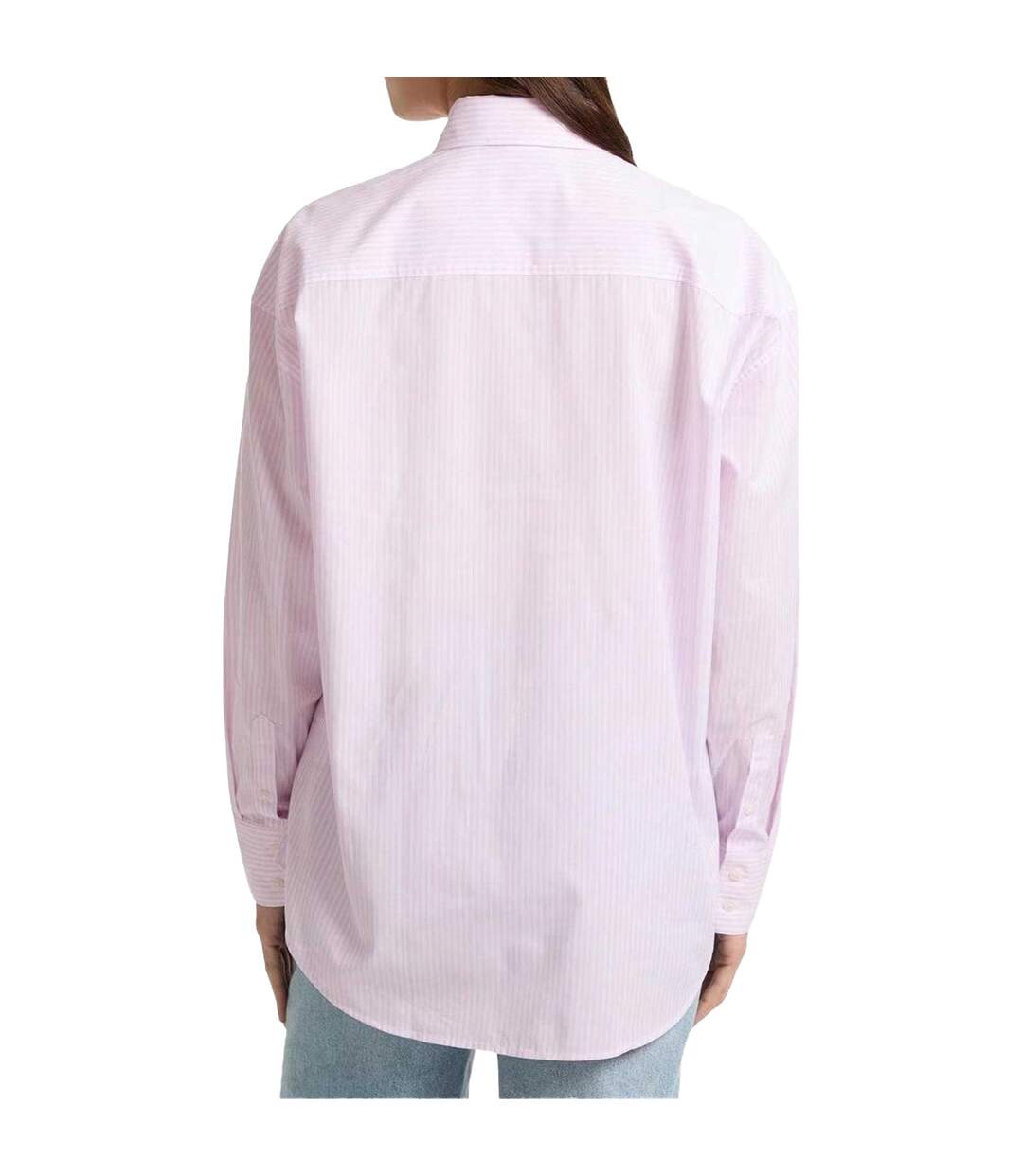 Chemisier Motif/style Rayé Femme Rose Guess-2