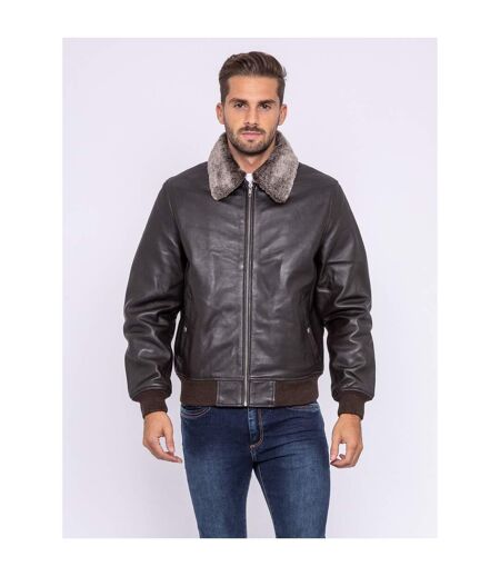 Blouson cuir pilote BANDIDAS