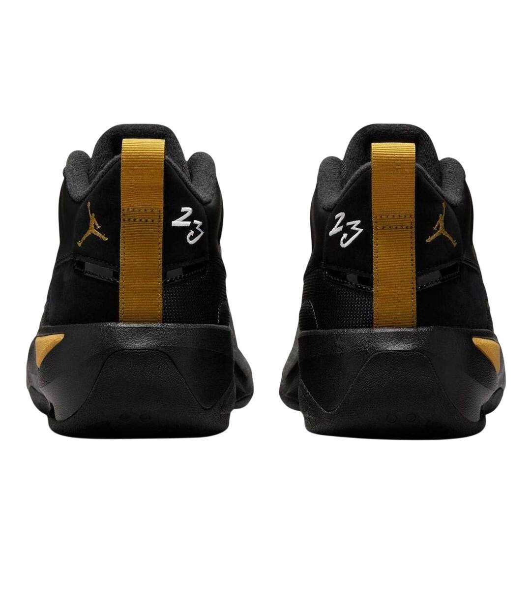 Chaussures De Basket Air Jordan Max Aura Homme Noir Jaune Or Nike-2