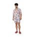 Chemise Motif/style Floral Homme Blanc Hugo-4