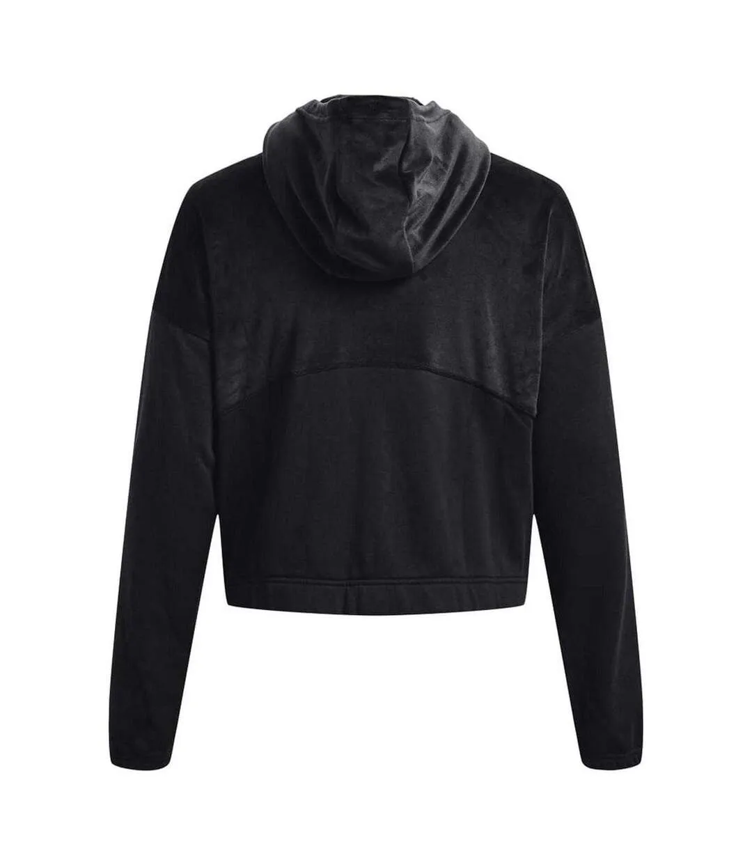 Womens/ladies Journey Pullover Hoodie Black Under Armour-2