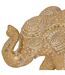 Statuette Éléphant en Résine Gajaj 11cm Doré-2